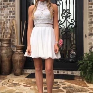 Sherri Hill 2-piece beaded short dress